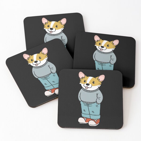 Item preview, just a chill corgie designed and sold by DrawsCutePaws.
