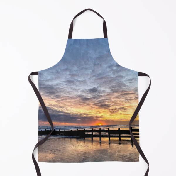 Item preview, December Sunrise on Blyth Beach - Portrait designed and sold by Violaman.