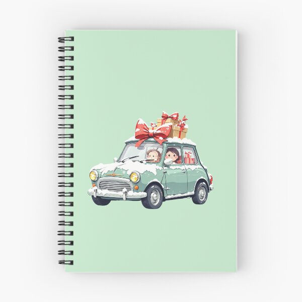 Item preview, Snowy Wonders Cute Car & Christmas Presents designed and sold by kahida.