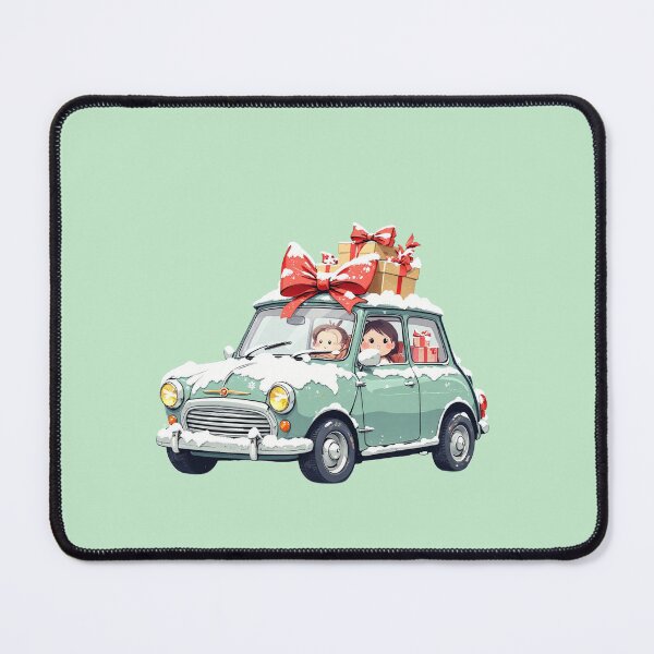 Item preview, Snowy Wonders Cute Car & Christmas Presents designed and sold by kahida.
