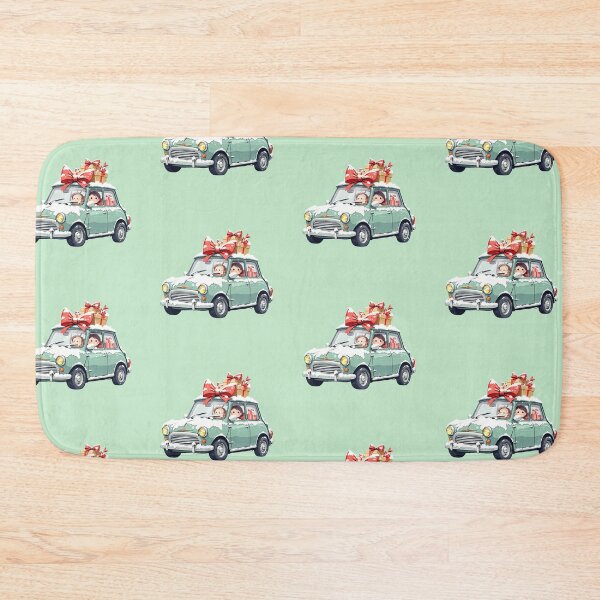 Item preview, Snowy Wonders Cute Car & Christmas Presents designed and sold by kahida.