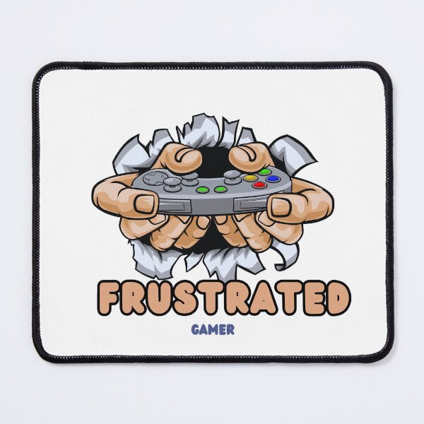 Item preview, Frustrated Gamer T-Shirt Design designed and sold by LunaLoop.