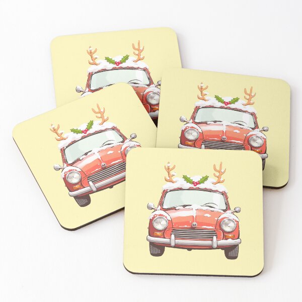 Item preview, Snowy Reindeer Ride Kawaii Car Joyride designed and sold by kahida.