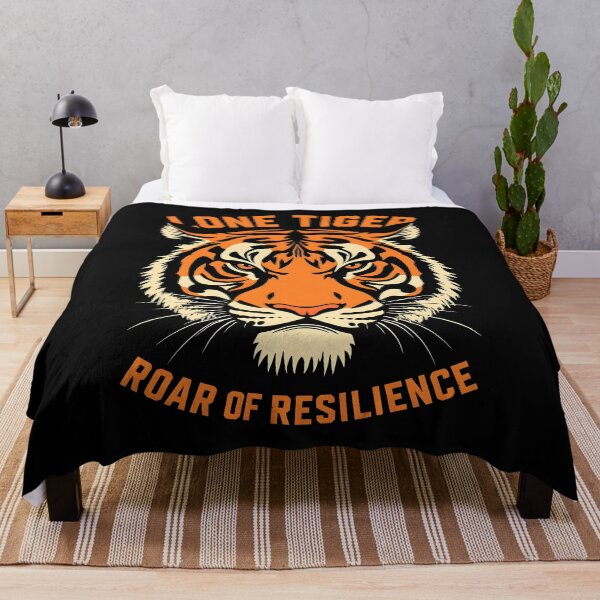 Item preview, Lone Tiger Roar Of Resilience Tiger Design designed and sold by GesparHouse.