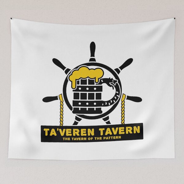 Item preview, Ta'veren Tavern New Logo (Dark) designed and sold by Taveren-Tavern.