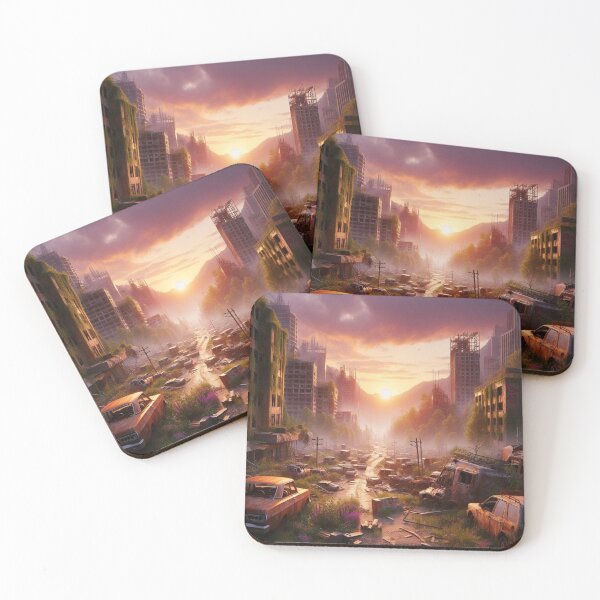 Item preview, AI generated apocalyptic landscape designed and sold by AI-this-is-AI.