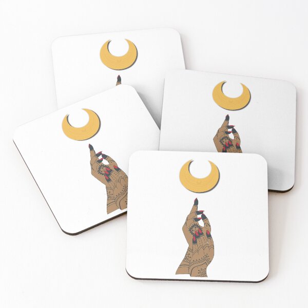 Item preview, Sudanese Hinna | Gamar Booba Earrings | Sudanese Culture designed and sold by Maksab Designs.