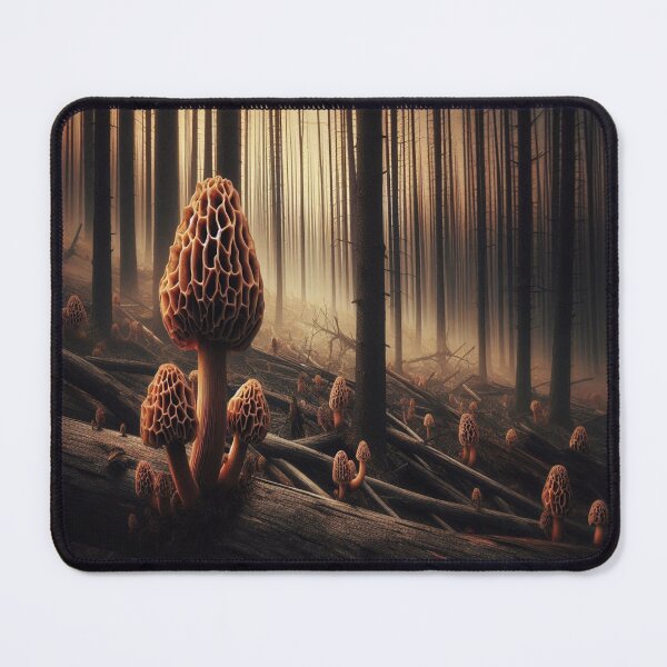 Item preview, AI generated morel mushroom designed and sold by AI-this-is-AI.