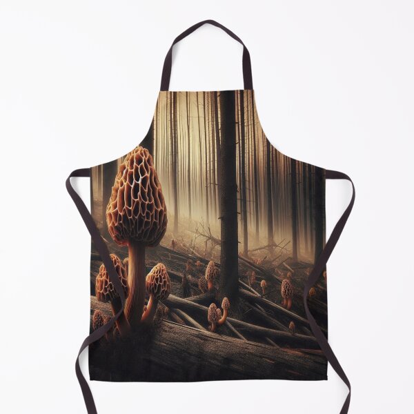 Item preview, AI generated morel mushroom designed and sold by AI-this-is-AI.