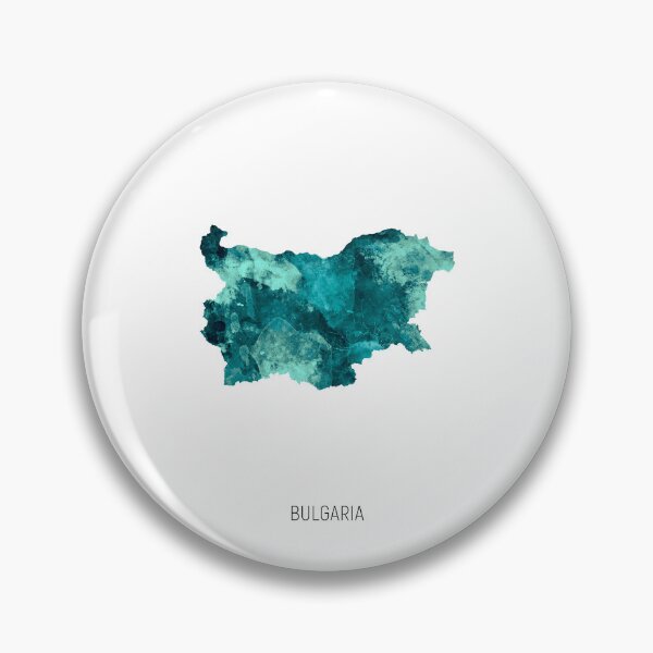 Item preview, Bulgaria Watercolor Map designed and sold by ArtPrints.