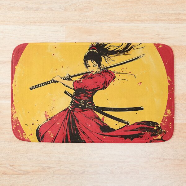 Item preview, Samurai swinging sword on the moon designed and sold by AP_1979.