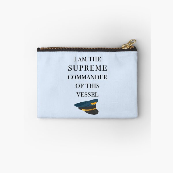 Item preview, I Am the Supreme Commander of this Vessel, Cabin Pressure Quote designed and sold by shminoa.