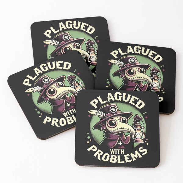 Item preview, Plagued With Problems Gothic Pestheiler Plague Doctor designed and sold by Shirt-Face.