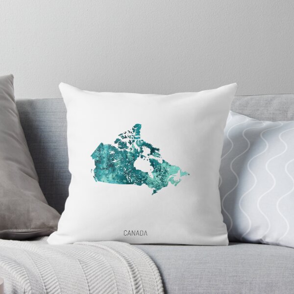 Item preview, Canada Watercolor Map designed and sold by ArtPrints.