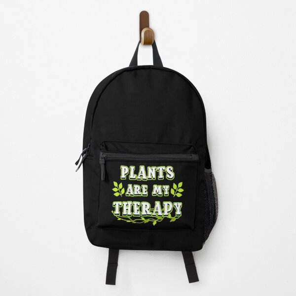 Item preview, Plants are my Therapy - Funny Inspirational Gardening Lover Quote designed and sold by Dmetalx Art Apparel.