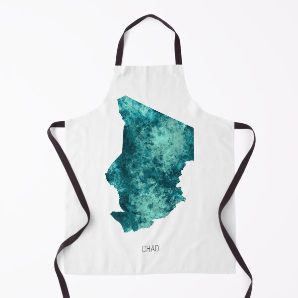 Item preview, Chad Watercolor Map designed and sold by ArtPrints.
