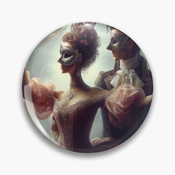 Item preview, AI generated prince and princess dancing at royal ball designed and sold by AI-this-is-AI.