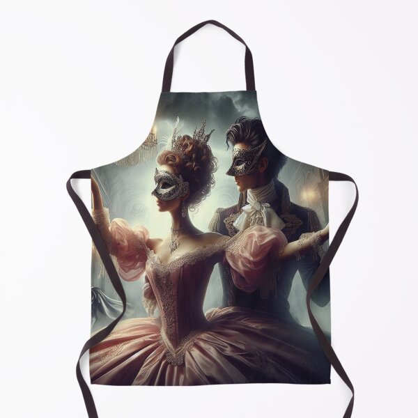 Item preview, AI generated prince and princess dancing at royal ball designed and sold by AI-this-is-AI.