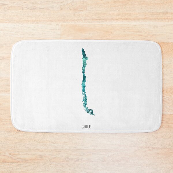 Item preview, Chile Watercolor Map designed and sold by ArtPrints.