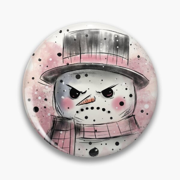 Item preview, Grumpy Snowman designed and sold by HRSCreates.