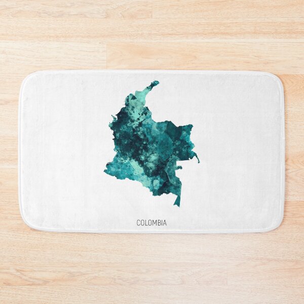 Item preview, Colombia Watercolor Map designed and sold by ArtPrints.