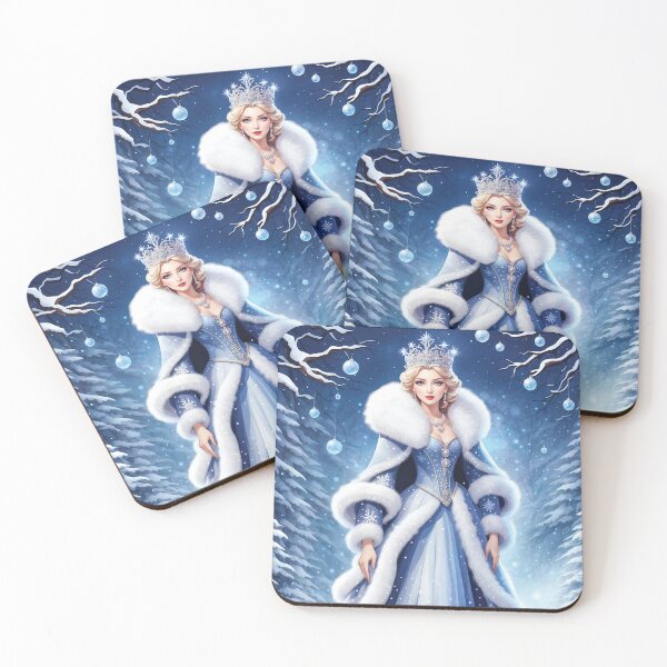 Item preview, "Snow Queen ln Forest" designed and sold by JoyColorLove.