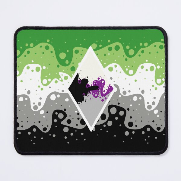 Item preview, Identity Fluid: Combined Aro and Demisexual - Diamond designed and sold by aevios.