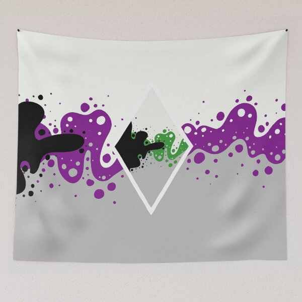 Item preview, Identity Fluid: Combined Demisexual and Demiromantic - Diamond designed and sold by aevios.