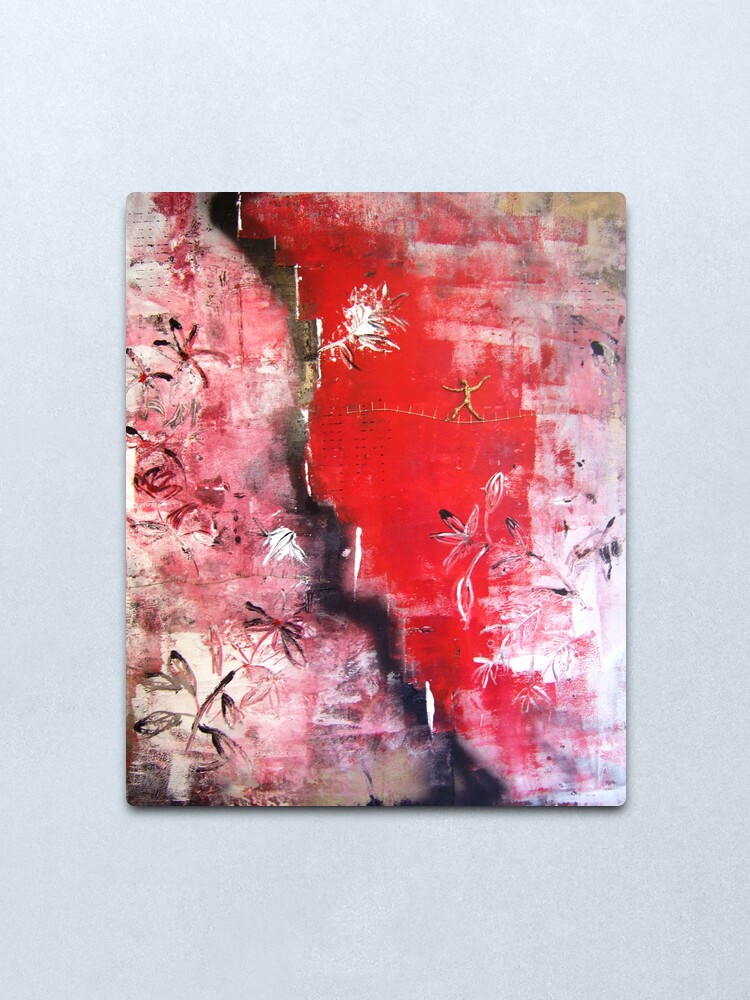 Alternate view of Golden Times II Metal Print