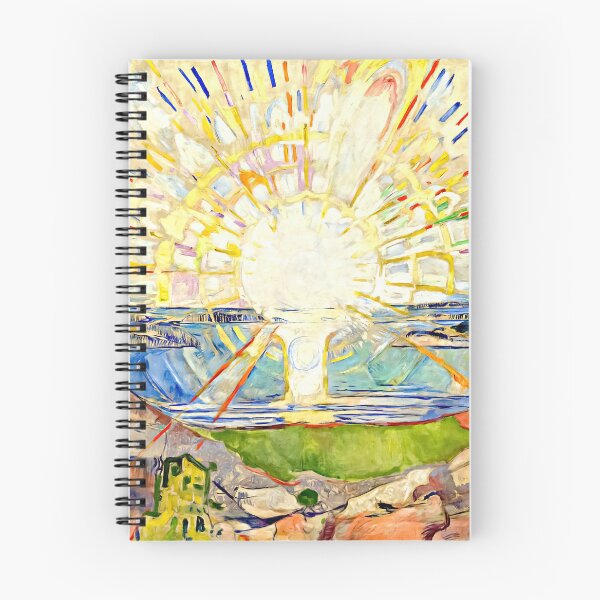 Artikelvorschau, Edvard Munch, Die Sonne, Kunstdruck entworfen und verkauft von Artistic Gift Print.
