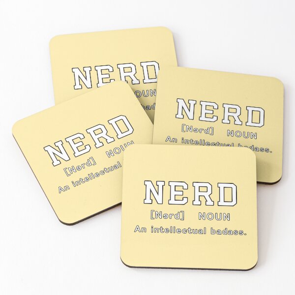 Item preview, Nerd: An intellectual badass designed and sold by xWiseGirl.