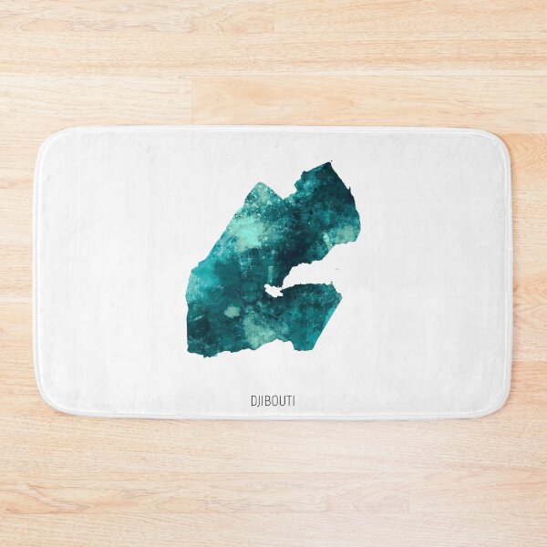 Item preview, Djibouti Watercolor Map designed and sold by ArtPrints.