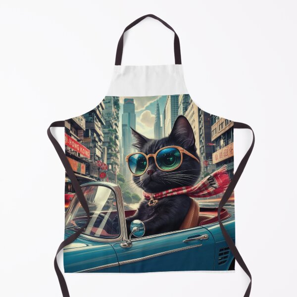 Item preview, Cat on tour - I love Hong Kong! designed and sold by lavka-xd.
