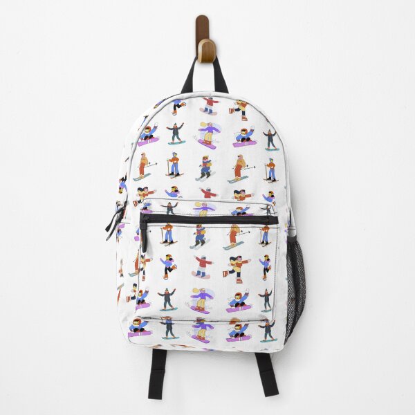 Item preview, enjoying various sports in winter season designed and sold by huape.