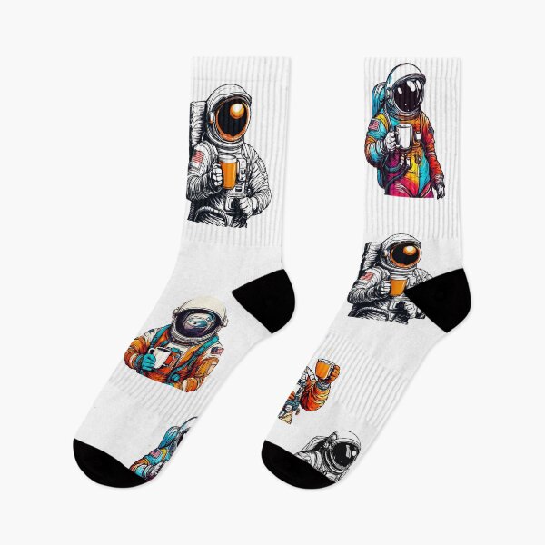 Item preview, Astronaut's Space Coffee Moment Pattern 1 designed and sold by Tom-Johnson.