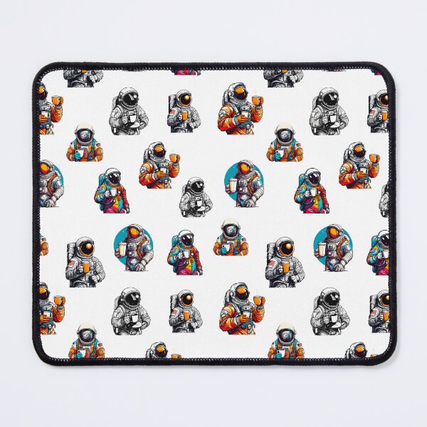 Item preview, Astronaut's Space Coffee Moment Pattern 2 designed and sold by Tom-Johnson.