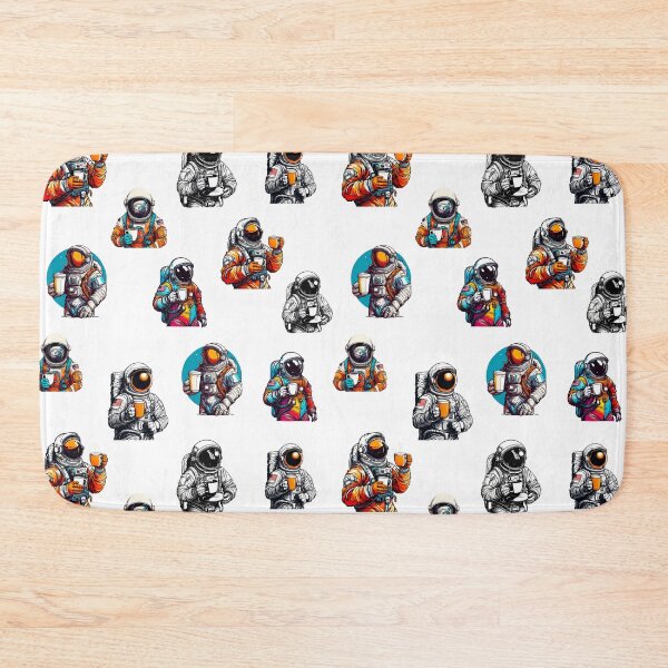 Item preview, Astronaut's Space Coffee Moment Pattern 2 designed and sold by Tom-Johnson.