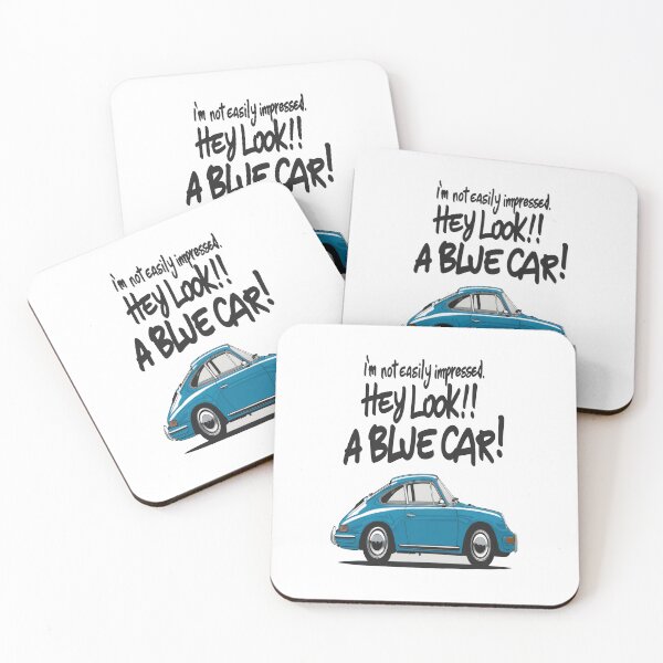 Item preview, I'm Not Easily Impressed. Hey Look! A Blue Car! designed and sold by FanaticB.