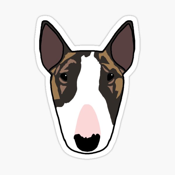 Item preview, Betty The Bull Terrier designed and sold by emilydevineart.