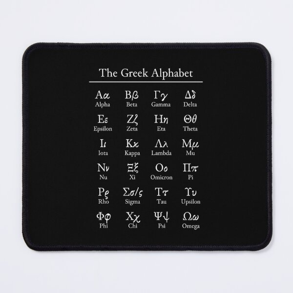 Item preview, The Greek Alphabet designed and sold by LovesAndCrafts.