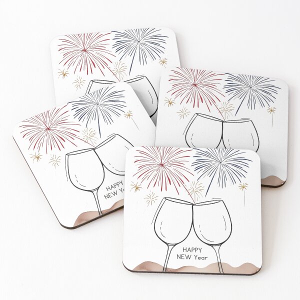 Item preview, Two wine glasses clink together  designed and sold by pencil-art98.