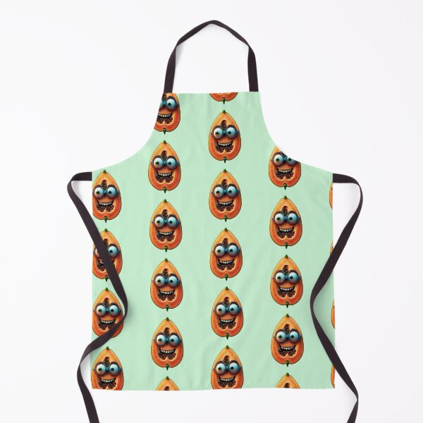 Item preview, Papaya Face | Fruits Patterns | Fruit Creatures Collection designed and sold by monkeybusiness.pt.