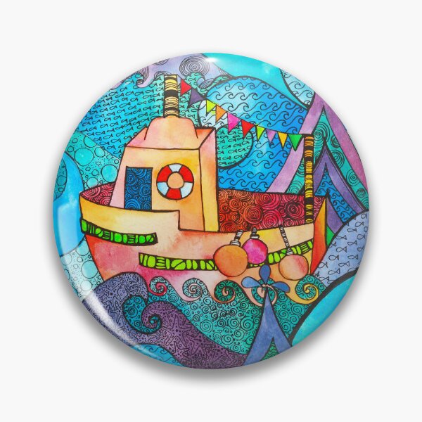 Item preview, Little Fishing Boat. designed and sold by CPascoeArt.