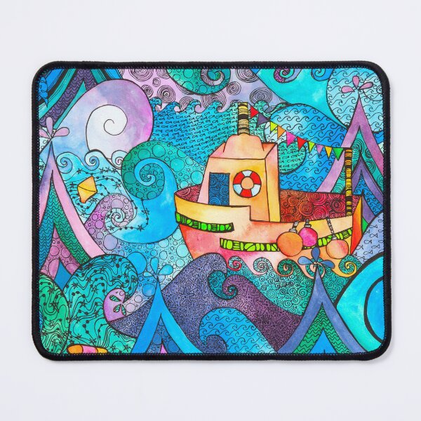 Item preview, Little Fishing Boat. designed and sold by CPascoeArt.