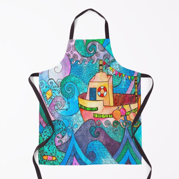 Item preview, Little Fishing Boat. designed and sold by CPascoeArt.