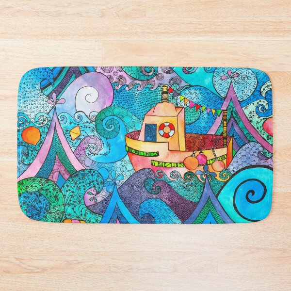 Item preview, Little Fishing Boat. designed and sold by CPascoeArt.