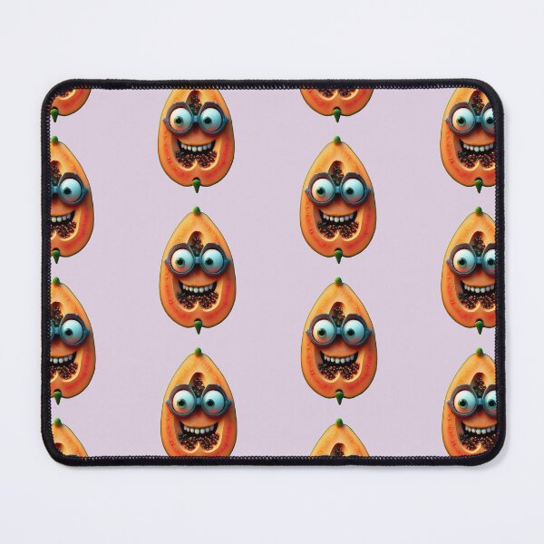 Item preview, Papaya Face | Fruits Patterns | Fruit Creatures Collection designed and sold by monkeybusiness.pt.