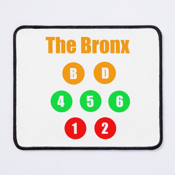 Item preview, The Bronx train lines orange designed and sold by Mozart3.