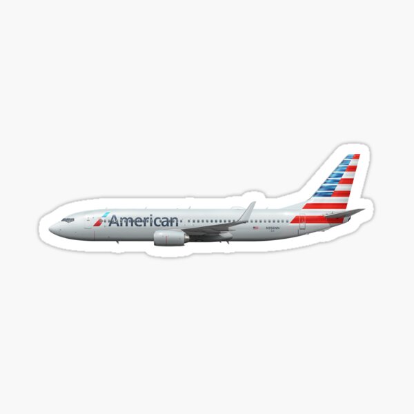 Item preview, American Airlines Boeing 737-800 designed and sold by MinimalistAir.