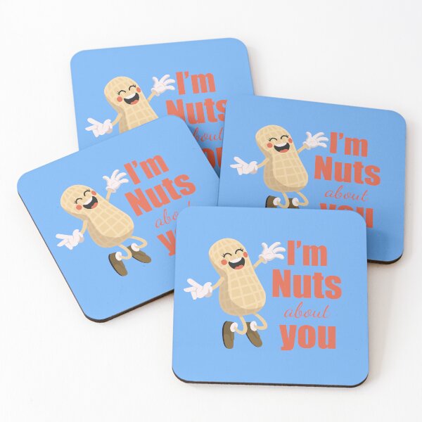 Item preview, I'm nuts about you Cute Peanut designed and sold by Art-of-Rory.